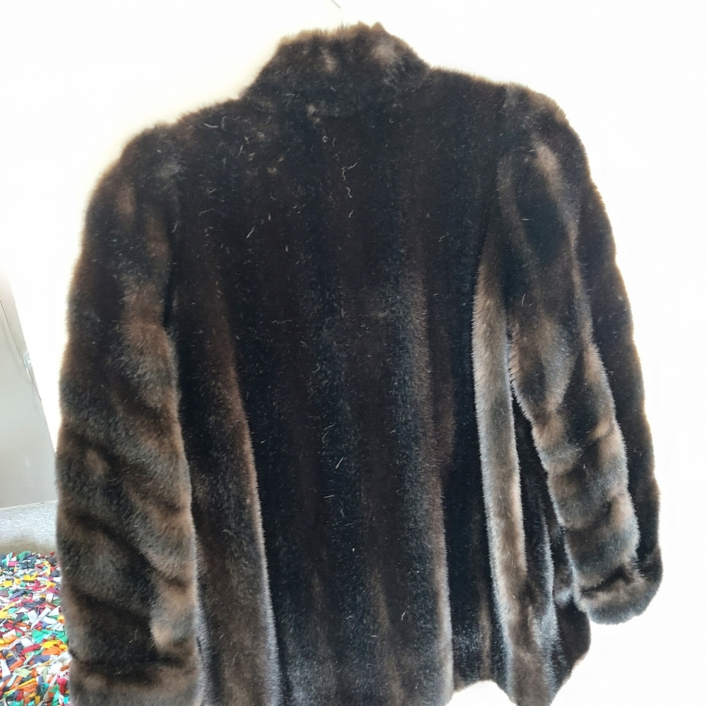 Vintage Union Made Faux Fur Coat - image 2